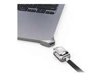 Compulocks Ledge Lock Adapter for MacBook Air 15" M2 with Keyed Cable Lock - järjestelmän suojauspakkaus - key lock MBALDG05KL