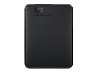 WD Elements Portable WDBU6Y0020BBK - Kiintolevyasema - 2 Tt - ulkoinen (kannettava) - USB 3.0 WDBU6Y0020BBK-WESN