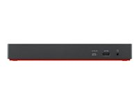 Lenovo ThinkPad Thunderbolt 4 WorkStation Dock - Porttitoistin - Thunderbolt 4 - 2 x DP, HDMI, 2 x Thunderbolt - 1GbE - 300 watti(a) - Campus 40B00300EU