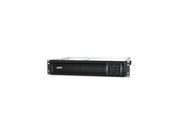 APC Smart-UPS 750VA LCD RM - UPS (telineasennettava) - Vaihtovirta 230 V - 500 watti(a) - 750 VA - Ethernet, RS-232, USB - lähtöliittimet: 4 - 2U - musta - sekä APC UPS Network Management Card malleihin P/N: AR4018SPX432, AR4024SP, AR4024SPX429, AR4024SPX431, AR4024SPX432, NBWL0356A SMT750RMI2UNC