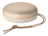 Bang & Olufsen BeoSound A1 2nd Gen - Golden Collection - kaiutin - kannettavaan käyttöön - langaton - Bluetooth - Sovellusohjattu - 60 watti(a) - 2-tie - kullansävyinen 1734008