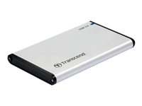 Transcend StoreJet - Tallennuslaitteen kotelo - 2.5" - SATA 6Gb/s - USB 3.0 TS0GSJ25S3