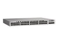 Cisco Catalyst 9200L - Network Essentials - kytkin - L3 - 48 x 10/100/1000 (PoE+) + 4 x Gigabit SFP (uplink) - telineeseen asennettava - PoE+ (370 W) C9200L-48PL-4G-E