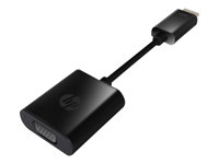 HP HDMI to VGA Display Adapter - Näyttösovitin - HD-15 (VGA) naaras to HDMI uros H4F02AA#AC3