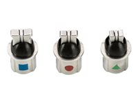 Kensington Replacement Lock Head Tips for Universal 3-in-1 Laptop Lock - Turvalukon pään kärjet malleihin P/N: K60615WW, K62316WW, K62317WW, K62318WW, K62319EUM, K62319M K62315WW