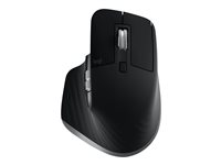 Logitech Master Series MX Master 3S for Mac - Hiiri - ergonominen - optinen - 7 painiketta - langaton - Bluetooth, 2.4 GHz - avaruuden harmaa malleihin Apple MacBook 910-006571