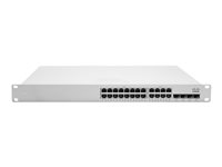 Cisco Meraki Cloud Managed MS355-24X - Kytkin - L3 - Hallinnoitu - 8 x 1/2.5/5/10GBase-T + 16 x 10/100/1000 + 4 x 10 Gigabit SFP+ + 2 - työpöytä, telineeseen asennettava MS355-24X-HW