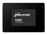 Micron 5400 PRO - SSD - salattu - 7.68 Tt - sisäinen - 2.5" - SATA 6Gb/s - AES 256 bittiä - Self-Encrypting Drive (SED), TCG Enterprise SSC MTFDDAK7T6TGA-1BC16ABYYR