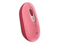 Logitech POP - Hiiri - muokattavat hymiöt - optinen - 4 painiketta - langaton - Bluetooth 5.1 LE - heart breaker 910-006548