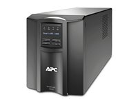 APC Smart-UPS 1000 LCD - UPS - Vaihtovirta 230 V - 700 watti(a) - 1000 VA - RS-232, USB - lähtöliittimet: 8 - musta SMT1000I