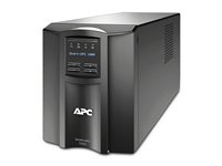 APC Smart-UPS SMT1000IC - UPS - Vaihtovirta 220/230/240 V - 700 watti(a) - 1000 VA - RS-232, USB - lähtöliittimet: 8 - musta - sekä APC SmartConnect SMT1000IC