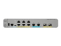 Cisco Catalyst 3560CX-8XPD-S - Kytkin - Hallinnoitu - 8 x 10/100/1000 (PoE+) + 2 x 10 Gigabit SFP+ yhdistelmä - työpöytä, telineeseen asennettava, DIN-kiskoon kiinnitettävä, seinään asennettava - PoE+ (240 W) WS-C3560CX-8XPD-S