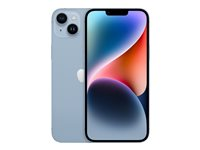 Apple iPhone 14 Plus - 5G älypuhelin - Kaksois-SIM / sisäinen muisti 128 Gt - OLED-näyttö - 6.7" - 2778 x 1284 pikseliä - 2 takakameraa 12 MP, 12 MP - front camera 12 MP - sininen MQ523QN/A