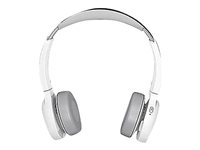 Cisco Headset 730 - Kuulokkeet + mikrofoni - korvien päällä - Bluetooth - langaton - aktiivinen melunpoisto - platina - sekä latausalusta malleihin Cisco DX70, DX80; IP DECT Phone 6825; IP Phone 88XX; Unified Wireless IP Phone 8821 HS-WL-730-BUNAS-P