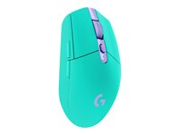 Logitech G G305 - Hiiri - optinen - 6 painiketta - langaton - 2.4 GHz - USB johdoton vastaanotin - minttu 910-006378