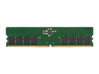 Kingston - DDR5 - pakkaus - 32 Gt: 2 x 16 Gt - DIMM 288 nastaa - 4800 MHz / PC5-38400 - CL40 - 1.1 V - puskuroimaton - non-ECC malleihin Dell OptiPlex 7000; Lenovo ThinkCentre M80s Gen 3; M80t Gen 3; ThinkStation P360 Ultra KCP548US8K2-32