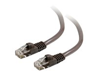 C2G Cat5e Booted Unshielded (UTP) Network Patch Cable - Kytkentäkaapeli - RJ-45 (uros) to RJ-45 (uros) - 2 m - UTP - CAT 5e - valettu, piikitön, säikeinen - ruskea 83675