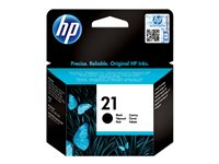 HP 21 - Musta - alkuperäinen - mustepatruuna malleihin Deskjet F2185, F2187, F2210, F2235, F2240, F2275, F2280, F2290, F375, F4175, F4190, F4194 C9351AE#UUS