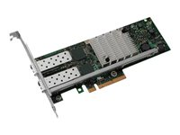 Intel X520 DP - Verkkosovitin - PCIe matala profiili - 10GbE - 2 porttia malleihin PowerEdge C6220, R320, R420, R820, VRTX, VRTX M520, VRTX M620; PowerVault NX3200, NX3300 540-11141