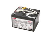 APC Replacement Battery Cartridge #109 - UPS akku - 1 x akku/paristo - Lyijyhappo - hiilenharmaa malleihin P/N: BN1250LCD, BR1200G-JP, BR1200LCDI, BR1500LCD, BR1500LCDI, BX1300LCD, BX1500LCD APCRBC109