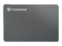 Transcend StoreJet 25C3 - Kiintolevyasema - 1 Tt - ulkoinen (kannettava) - 2.5" - USB 3.0 - raudan harmaa TS1TSJ25C3N