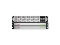 APC Smart-UPS On-Line Li-Ion 3000VA - UPS (torniin asennettava/ulkoinen) - Vaihtovirta 230 V - 2700 watti(a) - 3000 VA - RS-232, USB - lähtöliittimet: 8 - musta SRTL3000RMXLI