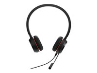 Jabra Evolve 30 II UC stereo - Kuulokkeet + mikrofoni - korvien päällä - langallinen - 3,5 mm jakkiliitin, USB-C 5399-829-389