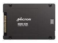 Micron 6500 ION - SSD - Enterprise - salattu - 30.72 Tt - sisäinen - 2.5" - U.3 PCIe 4.0 x4 (NVMe) - SHA-512 - Self-Encrypting Drive (SED), TCG Opal Encryption 2.01 - TAA-yhteensopiva MTFDKCC30T7TGR-1BK1DFCYYR