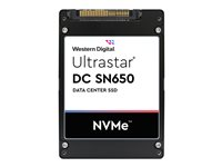 WD Ultrastar DC SN650 WUS5EA1A1ESP5E1 - SSD - 15.36 Tt - sisäinen - 2.5" - U.3 PCIe 4.0 (NVMe) 0TS2434