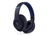 Beats Studio Pro - Kuulokkeet mikrofonilla varustettu - täysikokoinen - Bluetooth - langaton, langallinen - aktiivinen melunpoisto - 3,5 mm jakkiliitin, USB-C - laivastonsininen MQTQ3DN/A