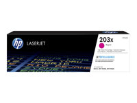 HP 203X - Tuottoisa - magenta - alkuperäinen - LaserJet - väriainekasetti (CF543X) CF543X