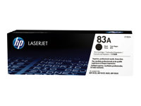 HP 83A - Musta - alkuperäinen - LaserJet - väriainekasetti (CF283A) malleihin LaserJet Pro M201, M202, MFP M125, MFP M127, MFP M225 CF283A