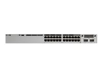 Cisco Catalyst 9300 - Network Essentials - kytkin - L3 - Hallinnoitu - 24 x 100/1000/2.5G/5G/10GBase-T (UPOE) - telineeseen asennettava - UPOE (560 W) C9300-24UXB-E