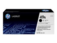 HP 49A - Musta - alkuperäinen - LaserJet - väriainekasetti (Q5949A) malleihin LaserJet 1160, 1160Le, 1320, 1320n, 1320nw, 1320t, 1320tn, 3390, 3392 Q5949A