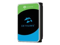 Seagate SkyHawk ST6000VX009 - Kiintolevyasema - 6 Tt - sisäinen - 3.5" - SATA 6Gb/s - puskuri: 256 Mt - sekä 3 vuoden Seagate Rescue Data Recovery ST6000VX009