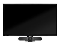 Logitech TV MOUNT XL - Kameran kiinnitys - monitoriin asennettava malleihin P/N: 960-001102, 991-000411 939-001656