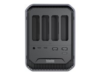 SanDisk Professional PRO-DOCK 4 - Kortinlukijan telakointiasema - paikkaa: 4 - Thunderbolt 3 SDPD14F-0000-MBAAD