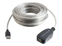 C2G TruLink USB 2.0 Active Extension Cable - USB-jatkojohto - USB (naaras) to USB (uros) - USB 2.0 - 12 m - aktiivinen - valkoinen 81656