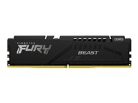 Kingston FURY Beast - DDR5 - moduuli - 32 Gt - DIMM 288 nastaa - 4800 MHz / PC5-38400 - CL38 - 1.1 V - puskuroimaton - on-die ECC KF548C38BB-32
