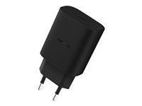 Nokia - Verkkosovitin - 20 watti(a) - Fast Charge (24 pin USB-C) - musta - Euroopan unioni 8P00000196