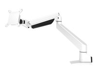 Compulocks Reach VESA Counter Top Articulating Double Jointed Monitor Arm in White - Asennuspakkaus (näytön varsi, pöytäkiinnitysasennus, VESA-kiinnityspidike) - nivelletty malleihin LCD-näyttö - valkoinen 660REACHW