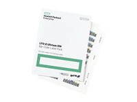 HPE LTO-8 Ultrium RW Bar Code Label Pack - Viivakorttitarrat Q2015A