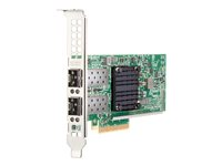 HPE 537SFP+ - Verkkosovitin - PCIe 3.0 x8 - 10 Gigabit SFP+ x 2 malleihin ProLiant DL380 Gen10 P08421-B21