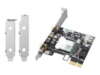 QNAP QXP-W6-AX200 - Verkkosovitin - PCIe 2.0 - Bluetooth 5.0, 802.11ax malleihin QNAP TS-1232, 1277, 253, 453, 473, 677, 832, 853, 877, 977, TVS-2472, 473, 673, 872, 873 QXP-W6-AX200