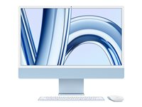 Apple iMac with 4.5K Retina display - all-in-one M3 - 8 Gt - SSD 256 GB - LED 24" - ruotsalainen/suomalainen MQRQ3KS/A