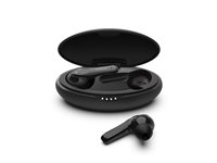 Belkin SoundForm Move Plus - Aidosti langattomat kuulokkeet mikrofonilla varustettu - korvansisäiset - Bluetooth - musta PAC002BTBK-GR