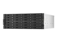 QNAP TL-R2400PES-RP - Kiintolevyasemaryhmä - 24 telineet (SATA-600) - PCIe x8 (ulkoinen) - telineasennettava - 4U TL-R2400PES-RP