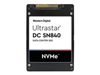 WD Ultrastar DC SN840 WUS4BA138DSP3X4 - SSD - salattu - 3840 GB - sisäinen - 2.5" - U.2 PCIe 3.1 x4 (NVMe) - TCG Ruby Encryption 0TS2055