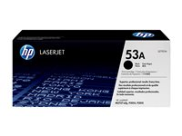 HP 53A - Musta - alkuperäinen - LaserJet - väriainekasetti (Q7553A) malleihin LaserJet M2727nf MFP, M2727nfs MFP, P2014, P2014n, P2015, P2015d, P2015dn, P2015n, P2015x Q7553A