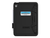 OtterBox Defender Series - Takakansi tabletille - rosoinen - jalustalla ja näytön suojalla - musta malleihin Apple 10.9-inch iPad (10. sukupolvi) 77-93756